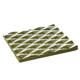 Fusteria BRAIPONT: Panell texturat en relleu amb base de mdf lacat.